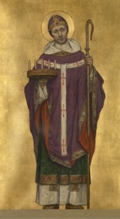 Saint Donatian of Reims, 1889. Creator: Albrecht De Vriendt.