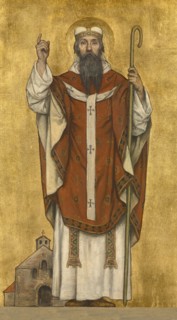 Saint Boniface of Mainz, 1889. Creator: Albrecht De Vriendt.