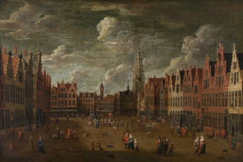 A View of the Meir, 18th century. Creator: Anon.