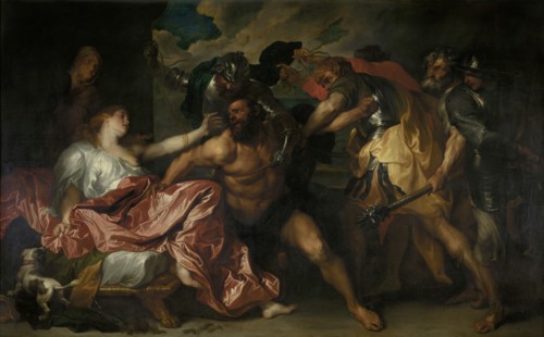 Samson and Delilah, c1630s. Creator: Anthony van Dyck.