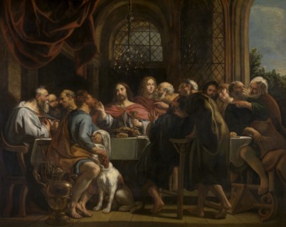 The Last Supper, 1654-1655. Creator: Jacob Jordaens I.