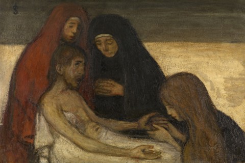 Pietà, 1909. Creator: Jakob Smits.