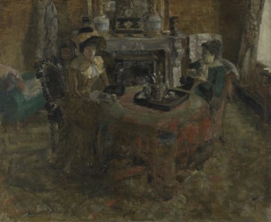 Afternoon in Ostend, 1881. Creator: James Ensor.