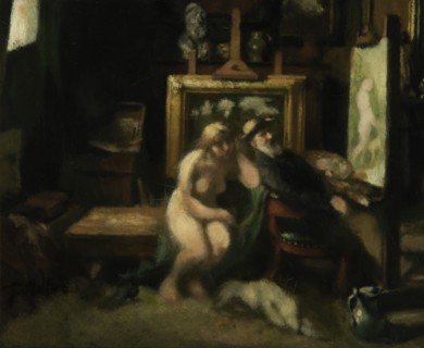 The Rest of Diana, c1880s. Creator: Jan Stobbaerts.