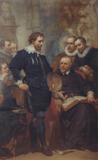 Peter Paul Rubens in his Studio, (c1620s), 1862-1872. Creator: Nicaise de Keyser.