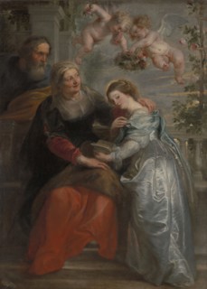 The Education of Mary, 1630-1635. Creator: Peter Paul Rubens.