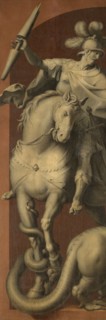 Saint George on Horseback, c1570-1590s. Creator: Ambrosius Francken I.
