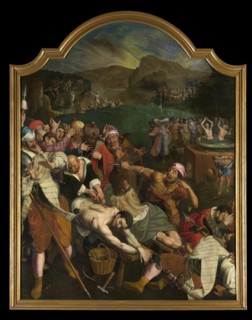 The Martyrdom of Saint Crispin and Saint Crispinian, c1570-1590s. Creator: Ambrosius Francken I.