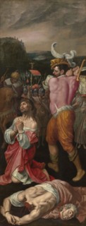 Martyrdom of saints Cosmas and Damianus, c1570-1590s. Creator: Ambrosius Francken I.
