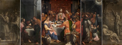 The Last Supper, 1589-1596. Creator: Ambrosius Francken I.