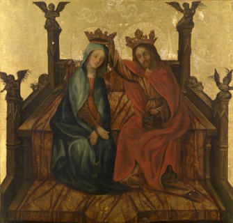 Coronation of Mary, 4th quarter 14th century. Creator: Anon.