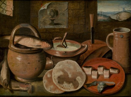 The Poor Man's Meal, 1599-1601. Creator: Anon.