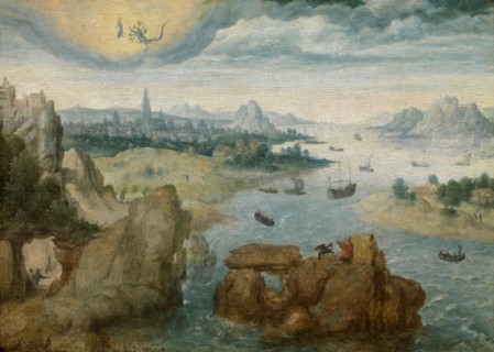 Saint John on Patmos, 1500-1515. Creator: Anon.