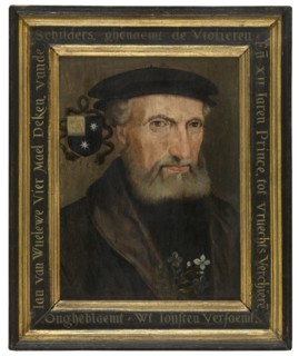 The Painter Jan van Wueluwe, 1556. Creator: Anon.