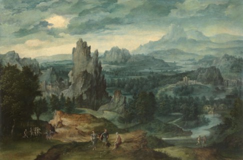 Landscape with Procne and Philomela, 2nd quarter 16th century. Creator: Anon.