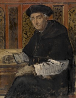 Portrait of a Cleric, c1860s. Creator: Jan August Hendrik Leys.