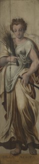 Sibyl Agrippina, 1565. Creator: Lambert van Noort.