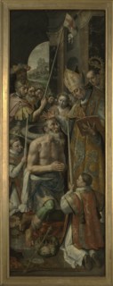 Baptism of the King of Silene, 1590. Creator: Martin de Vos.