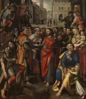 Then give to Caesar what is Caesar's, 1602. Creator: Martin de Vos.