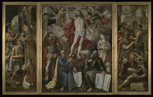 Altarpiece of the Guild of the Old Arbalest, 1590. Creator: Martin de Vos.