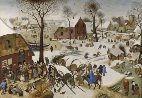 The People's Census at Bethlehem, c1580-1630. Creator: Pieter Brueghel the Younger.