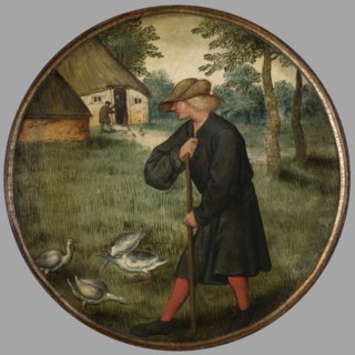 Who Knows why Geese Walk Barefoot?, c1590s. Creator: Pieter Brueghel the Younger.