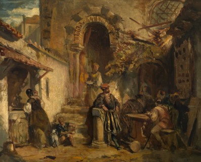 Gipsies, mid-19th century. Creator: Constant Wauters.