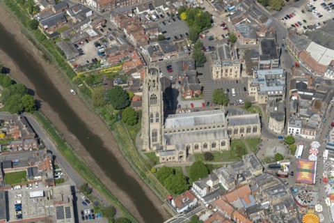 St Botolphs Church and the West tower, Boston, Lincolnshire, 2024. Creator: Robyn Andrews.