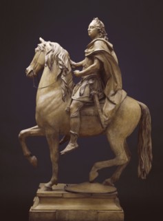 Model for an Equestrian Statue of King George III, 1769. Creator: Agostino Carlini.