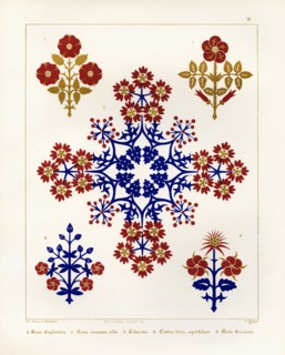 Floriated ornament: a series of thirty-one designs by Augustus Welby Pugin, architect..., 1849. Creator: H C Maguire.