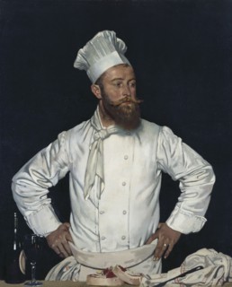 Le Chef de l'Hôtel Chatham, Paris, c1921. Creator: William Orpen.