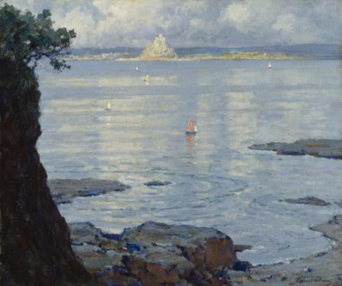 St. Michael's Mount, Cornwall, 1933. Creator: Terrick Williams.