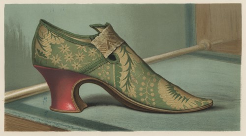 Old shoe of unknown provenance, 1885.  Creator: Unknown.