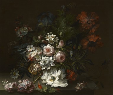 Flowerpiece, (1760s - 1770s?). Creator: John Baker.