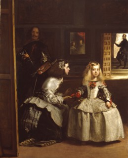 Partial copy of 'Las Meninas' (by Diego Velazquez), 1862. Creator: John Phillip.