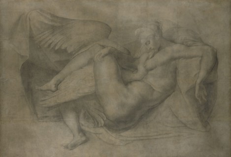 Leda and the Swan, mid 16th century. Creator: Unknown.