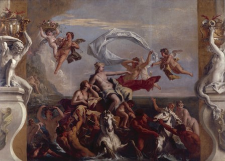 The Triumph of Galatea, 1713-15. Creator: Sebastiano Ricci.