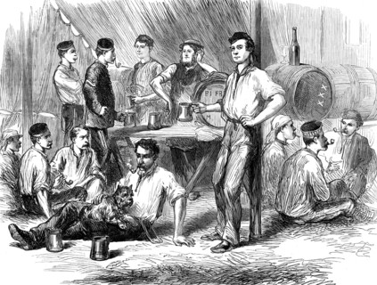 The Autumn Campaign: canteen, 1872. Creator: Unknown.