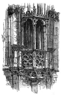 Balcony, Hotel de Ville, Ghent, 1872. Creator: Unknown.