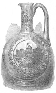 Claret jug presented to the Lord Mayor of London, 1872. Creator: Unknown.