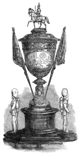 The Household Brigade Steeplechase Cup, 1872. Creator: Unknown.