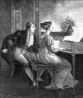 An Old Song, 1872. Creator: Jenkin.