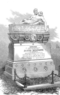 Monument to James Renforth, the late champion sculler, 1872. Creator: Unknown.