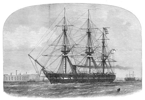 H. M. S. Challenger, 1872. Creator: Unknown.