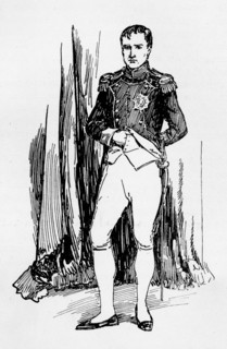 'Napoleon the Great, Emperor of the French, in the uniform of a Chasseur of the Guards...', 1925. Creator: Howard Davie.