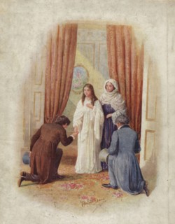'The announcement of H.M. Queen Victoria of Her accession to the Throne, June 20th 1837', 1925. Creator: Howard Davie.
