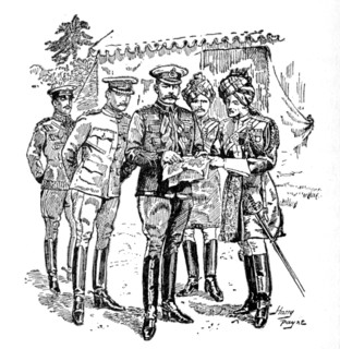 'Lord Kitchener, Commander-In-Chief In India', c1929.  Creators: Howard Davie, Harry Payne.