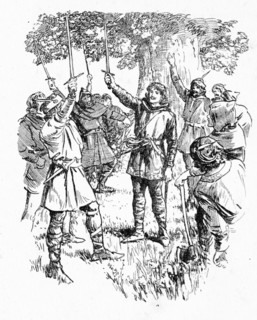 'He Shall Be King of Sherwood', 1932.  Creator: Howard Davie.