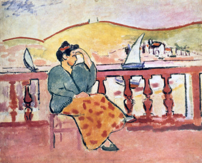 'Woman on a Terrace', 1907. Creator: Henri Matisse.