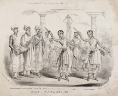 'The Bayaderes', 1838. Creator: W Clerk.